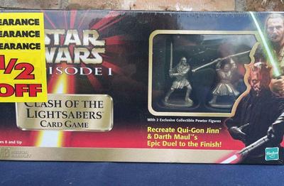 Star wars clash of the lightsabers card game