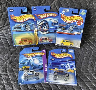 Hot wheels mini coopers x5