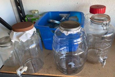 Canning jars plus others