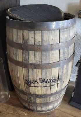 Jack daniels whiskey barrel