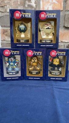 M matms the stars wars mpire holiday ornaments