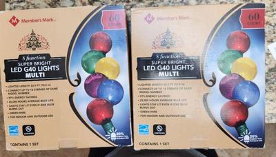 Lots of LED and fairy lights too