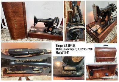 Antique Singer Sewing Machine - missing foot pedal