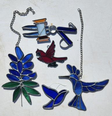 Staines glass window hangers