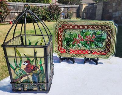 Glass holiday items