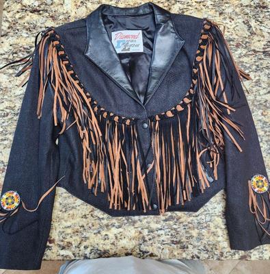 Beautiful leather coat size small