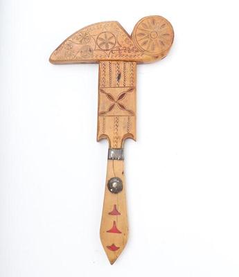 Lot 408 wood berber sugar hammer