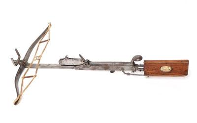Lot 139 german schnepper hunting stone bow 17th century