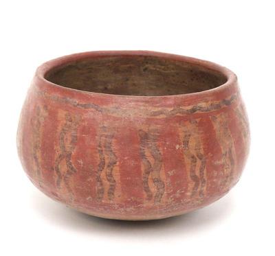 Lot 218 pre columbian painted bowl colima 300 bce 300ce