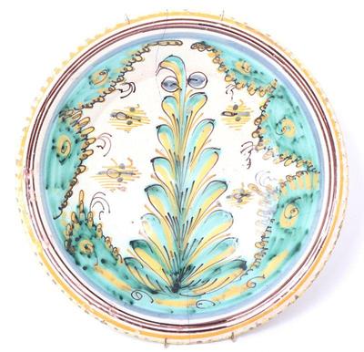 Lot 230 scarce el puente del arzobispo pine plate early 19th c.