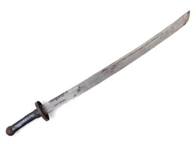 Lot 68 chinese dao sword qing imperial army