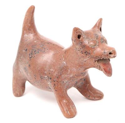 Lot 211 miniature colima dog