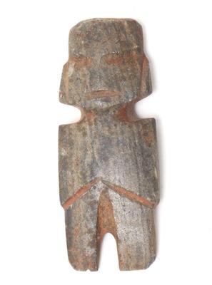 Lot 205 mezcala stone axe figure 400 bce 100 bce