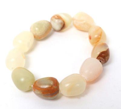 Lot 249 beautiful agate stone bead bracelet