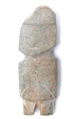 Lot 206 mezcala stone standing figure 400 bce 100 bce