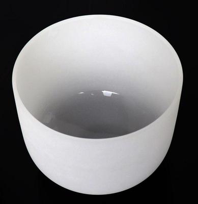 Lot 285 snow white all crystal singing bowl wwand
