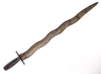 Lot 91 luzon kris w carabao hilt