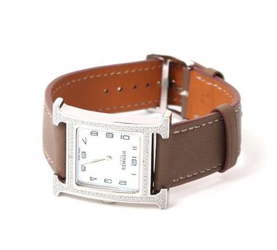 Lot 243 stunning original hermes heure h watch medium