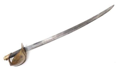 Lot 7 us model 1860 navy cutlass sword