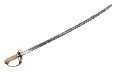 Lot 8 us model 1833 dragoon saber sword