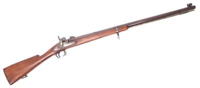 Lot 127 american percussion rifle robbins & lawrence armory 1842