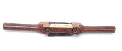 Lot 19 alaskan bone scrimshaw spokeshave knife