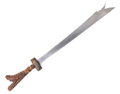 Lot 81 large filipino kampilan sword
