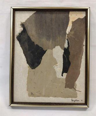 MARILYN BERGSTROM 1970  UNTITLED COLLAGE #1