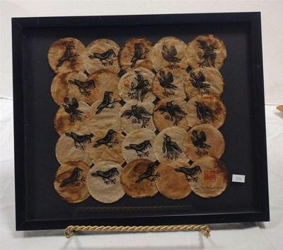 FIMI MATSUMOTO LINOCUT ENGRAVINGS ON TEABAGS