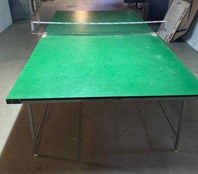 Ping Pong Table and supplies