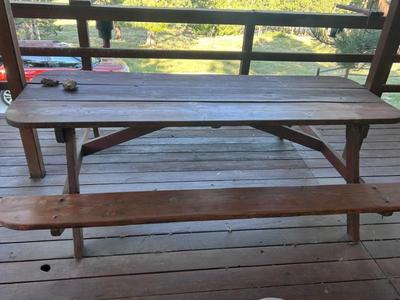 Hand Made Picknick table