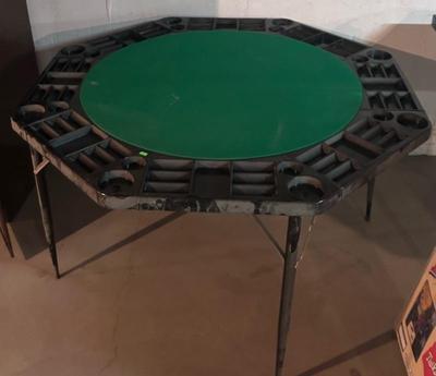 Folding Poker Table