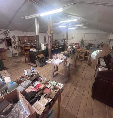 A Cabinet maker's professional woodshop