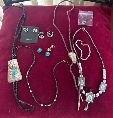 sterling silver and turquoise jewelry