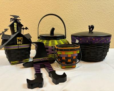 Longaberger halloween baskets