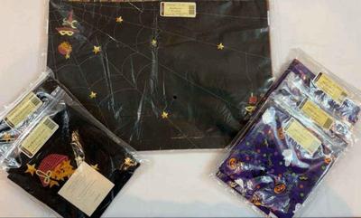Longberger halloween placemats and napkins