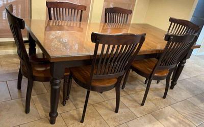 Canadian made dining table chairs