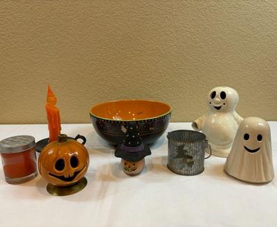 Longaberger halloween bowl and more
