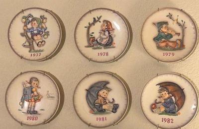 Mi hcmmel annual plates 1977 1982