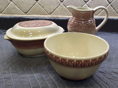 Longaberger pottery collection