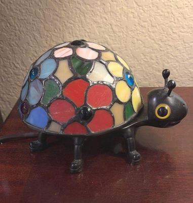Stain glass ladybug light