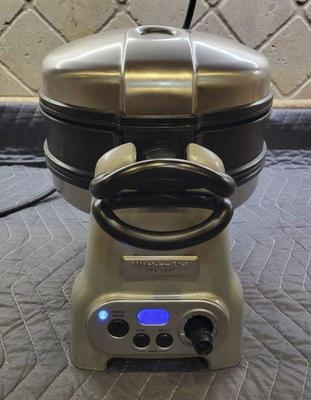 Kitchen aid pro line double waffle maker