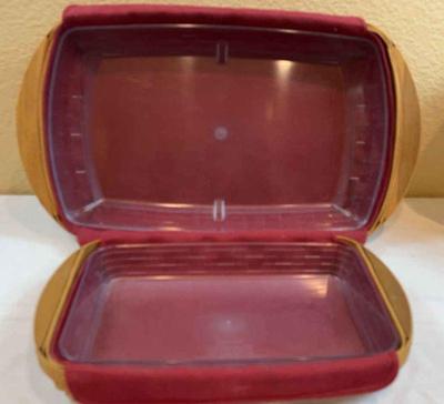 Longaberger casserole dish servers