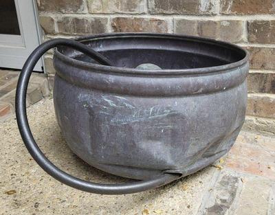 Copper waterhose holder