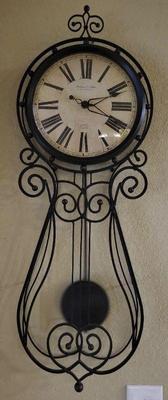 Sterling noble battery operated pendulum clock