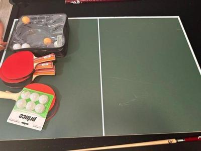 Miulti-function game table with Ping pong