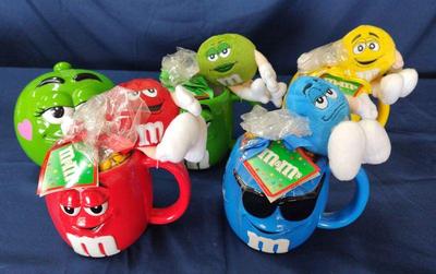 M m cups & candy dish