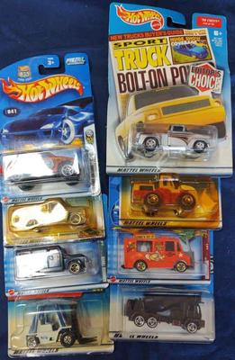 More hot wheels trucks