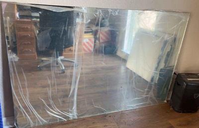Large rectangular mirror