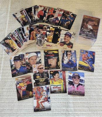 Mystery lot of upper deck nascar cards 1996 2